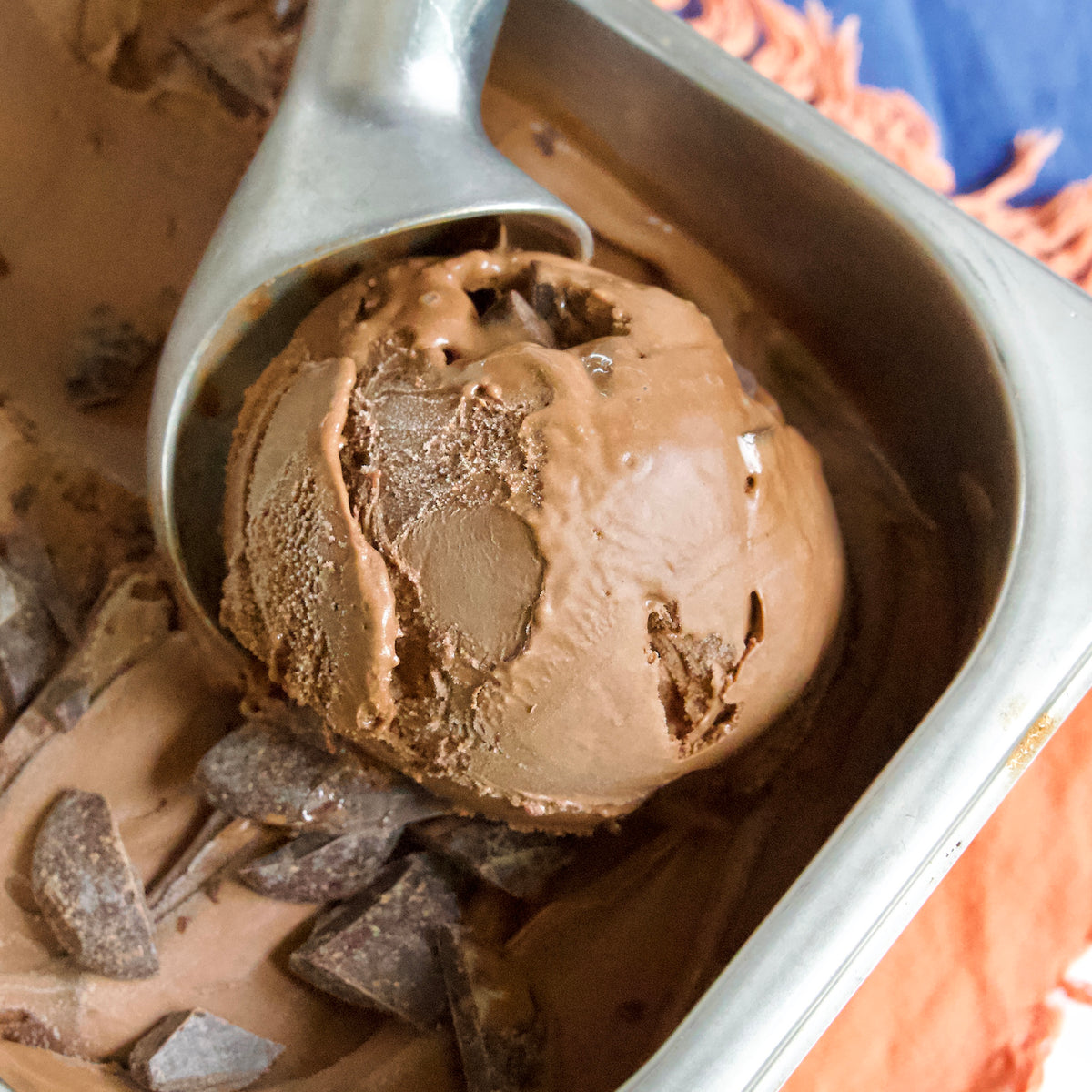 Dark Chocolate Gelato Dimpy's Kitchen